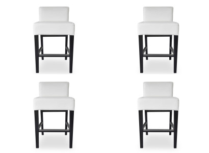4x Bar Stool Bar Stool Counter Table Chair Set Chairs Upholstery Seat Suite